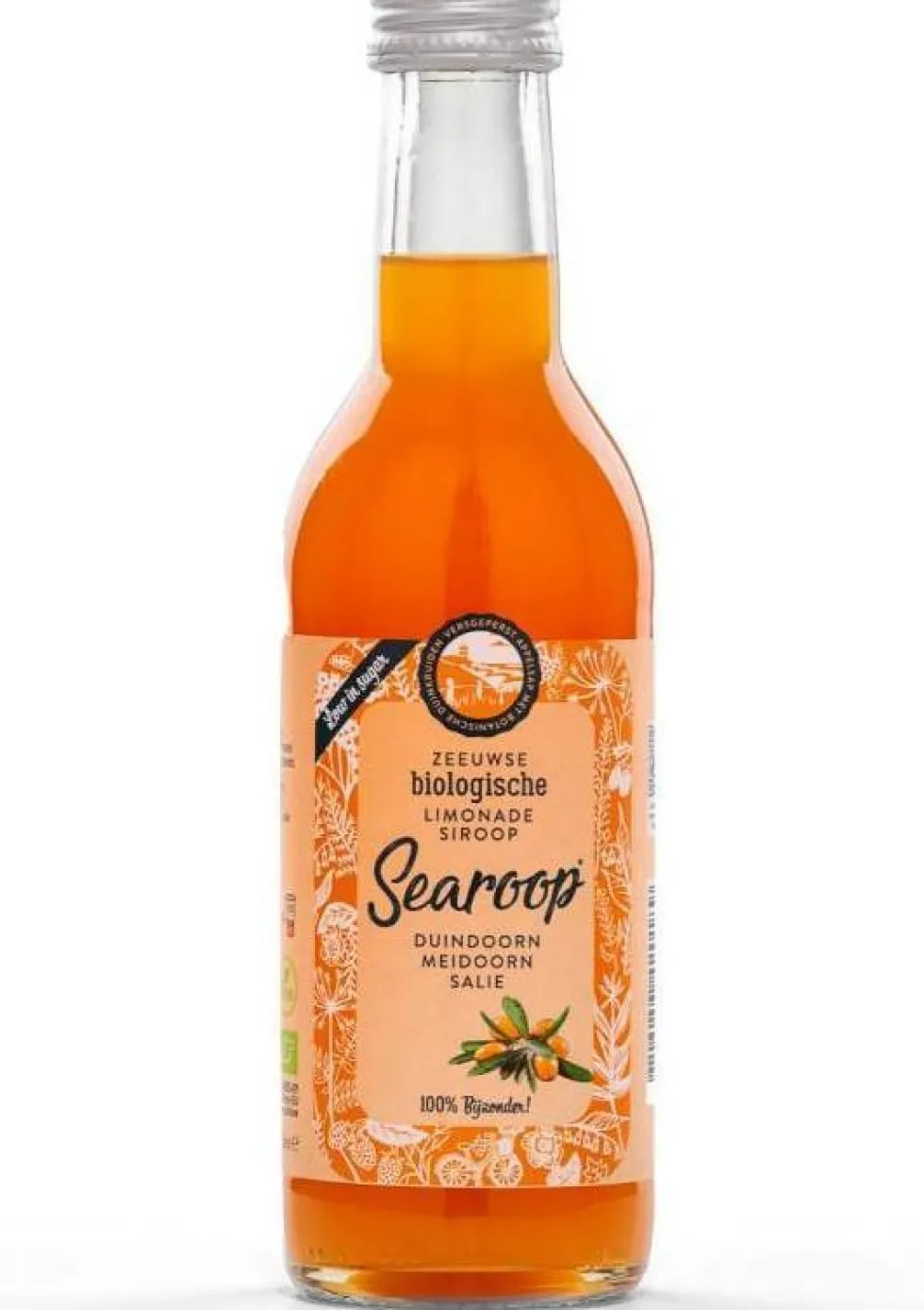 Searoop duindoorn meidoorn salie siroop 250 ml