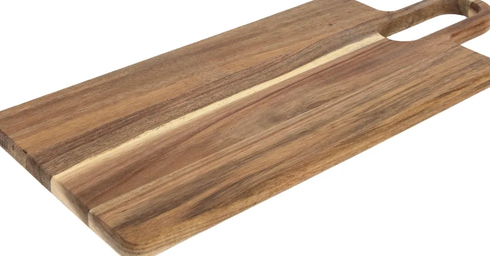 Serveerplank Amara naturel acaciahout 17 x 40 x 1,5 cm