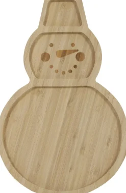 Serveerplank Sneeuwpop 20 x 30 x 1,5 cm