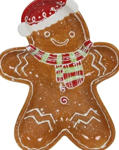Serveerschaal Gingerbread bruin 23 x 17 x 2,3 cm