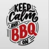 Servet BBQ multi 33 x 33 cm 20 stuks