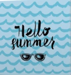 Servet Hello Summer multi 33 x 33 cm 20 stuks