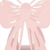 Servethouder roze 13 x 5,5 x 12 cm
