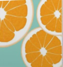 Servet Orange Slices multi 33 x 33 cm 20 stuks