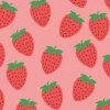 Servet Strawberry roze 33 x 33 cm 20 stuks