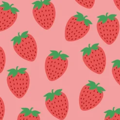 Servet Strawberry roze 33 x 33 cm 20 stuks