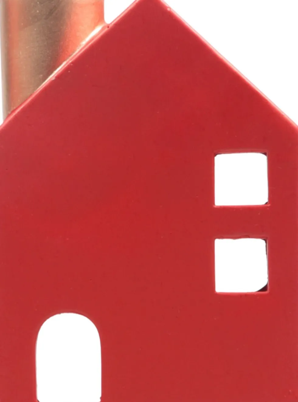 SID Collection waxinelichthouder Moos rood 11 x 8 x 16 cm