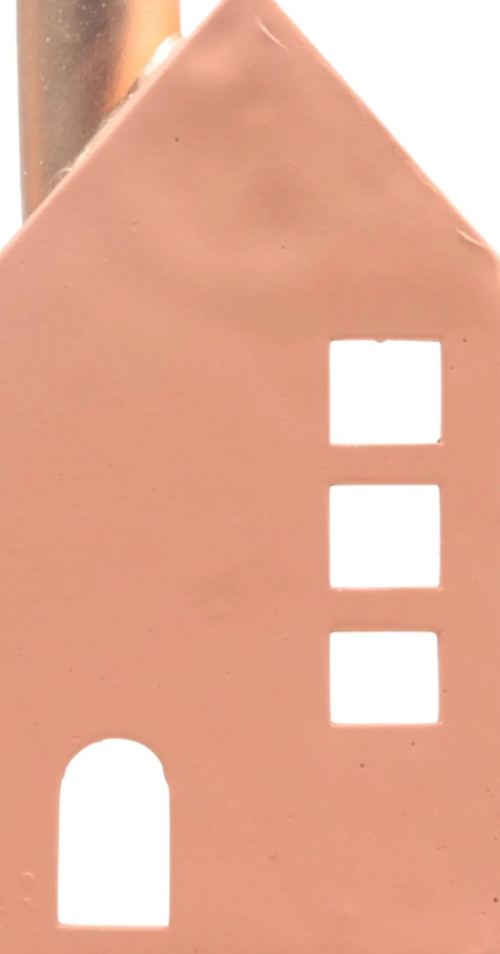 SID Collection waxinelichthouder Moos roze 12 x 8 x 24 cm