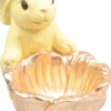 SID decoratieschaal Bunco haasje geel 19,5 x 12,5 x 14,5 cm