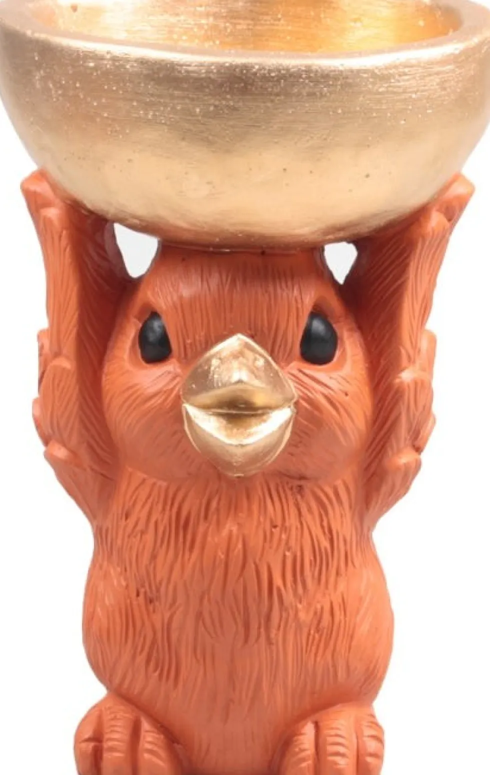 SID decoratieschaal Donny kuiken rood 22 x 14,5 x 22 cm