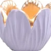 SID waxinelichthouder Tulipa paars / goud D 8,5 H 6,5 cm