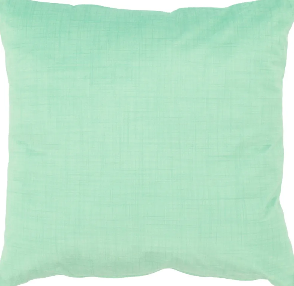 Sierkussen Raster groen 45 x 45 cm