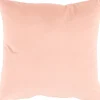 Sierkussen Uni roze 45 x 45 cm