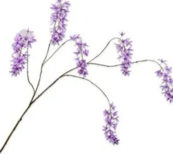 Silk-ka kunstbloem Blauwe regen paars H 133 cm
