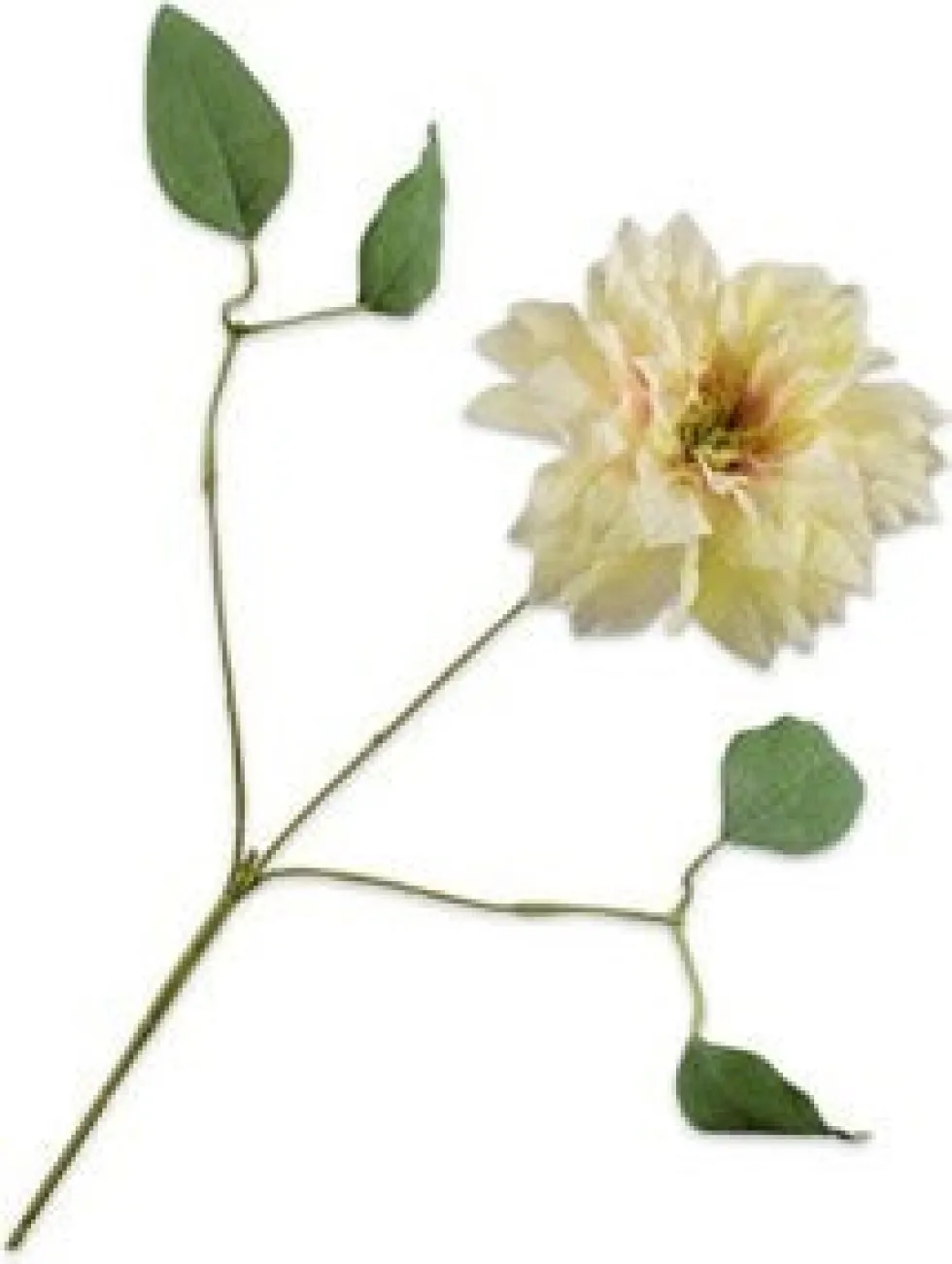 Silk-ka kunstbloem Bosrank geel H 65 cm