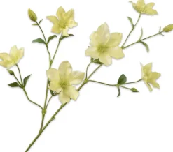 Silk-ka kunstbloem Bosrank geel H 94 cm