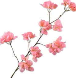 Silk-ka kunstbloem Bougainvillea roze H 120 cm