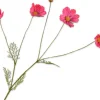 Silk-ka kunstbloem Cosmea donkerroze H 92 cm