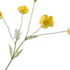 Silk-ka kunstbloem Cosmea geel H 92 cm