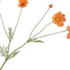 Silk-ka kunstbloem Cosmea lichtoranje H 92 cm