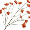 Silk-ka kunstbloem Cosmea oranje H 32 cm