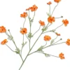 Silk-ka kunstbloem Cosmea oranje H 104 cm