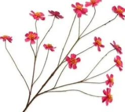 Silk-ka kunstbloem Cosmea roze H 68 cm