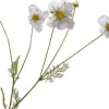 Silk-ka kunstbloem Cosmea wit H 92 cm