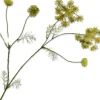 Silk-ka kunstbloem Dille geel H 97 cm