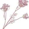 Silk-ka kunstbloem Dille roze H 82 cm