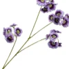 Silk-ka kunstbloem Elaeocarpus paars H 78 cm