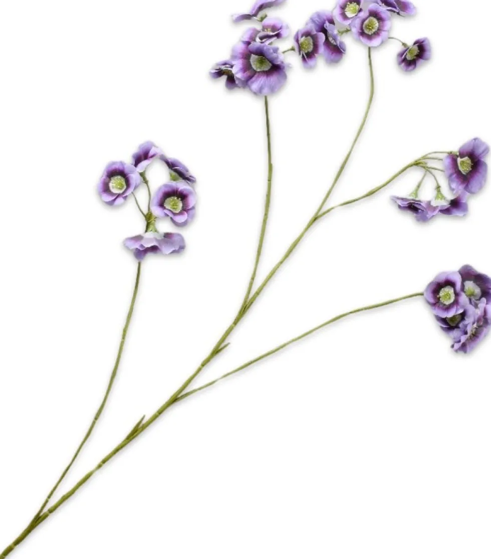 Silk-ka kunstbloem Elaeocarpus paars H 109 cm