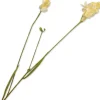 Silk-ka kunstbloem Freesia geel H 78 cm
