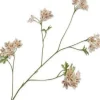 Silk-ka kunstbloem Geranium wit / roze H 94 cm
