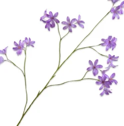 Silk-ka kunstbloem Hyacint paars H 111 cm