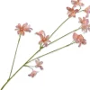 Silk-ka kunstbloem Hyacint roze H 79 cm