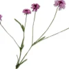 Silk-ka kunstbloem Korenbloem roze H 92 cm