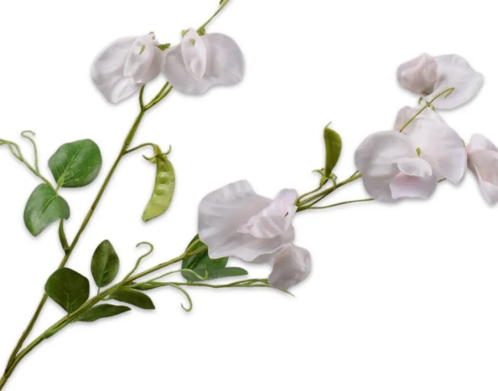 Silk-ka kunstbloem Lathyrus lichtroze H 61 cm