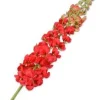 Silk-ka kunstbloem Lupine rood H 106 cm