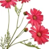 Silk-ka kunstbloem Margriet roze H 60 cm
