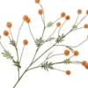 Silk-ka kunstbloem Mimosa oranje H 106 cm