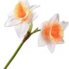Silk-ka kunstbloem Narcis geel H 76 cm