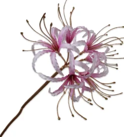 Silk-ka kunstbloem Nerine roze H 93 cm