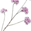 Silk-ka kunstbloem Peperboompje roze H 110 cm