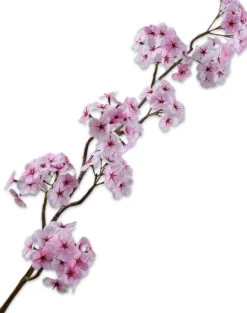 Silk-ka kunstbloem Peperboompje roze H 95 cm