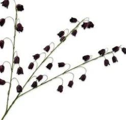 Silk-ka kunstbloem Perzische keizerskroon bordeaux H 97 cm