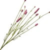 Silk-ka kunstbloem Pimpernel rood / roze H 84 cm