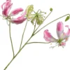 Silk-ka kunstbloem Prachtlelie roze H 89 cm