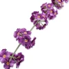 Silk-ka kunstbloem Primula paars / Crème H 110 cm