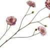 Silk-ka kunstbloem Ranonkel roze H 45 cm
